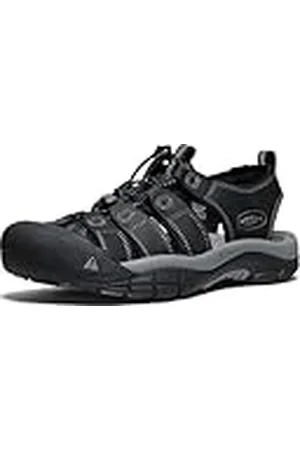 Keen Dames Rose Sandaal, Zwart Staal Grijs, 44 EU