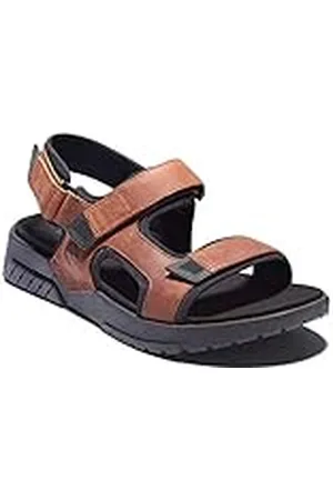 Timberland Anchor Watch Back Strap sandalen voor heren, Braun Md Brown Full Grain, 40 EU