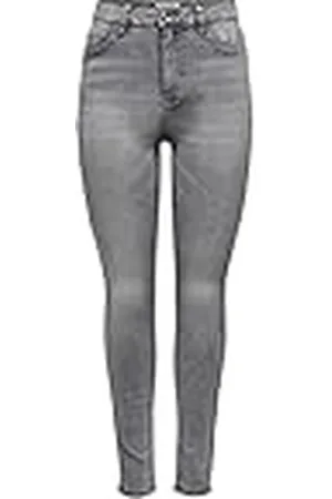 ONLY ONLRAIN-WAUW EX HW Skinny LG ANK GUABOX Jeans, , XS/32
