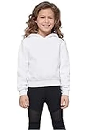 Build Your Brand Sweatshirt met capuchon voor meisjes, , 122-128