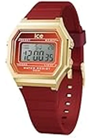 Ice-Watch Digitaal kwartshorloge voor dames met siliconen band 023312, , riem