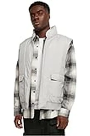 Urban classics Herren Weste Clean Puffer Vest L