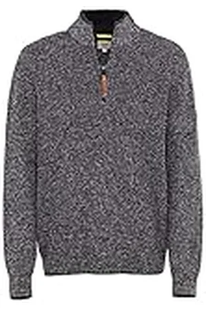 Camel Active Fijn gebreide herenbroek van katoenmix, lila, S