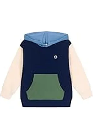 Petit Bateau Sweatshirt met capuchon voor jongens, , 4 Jaren