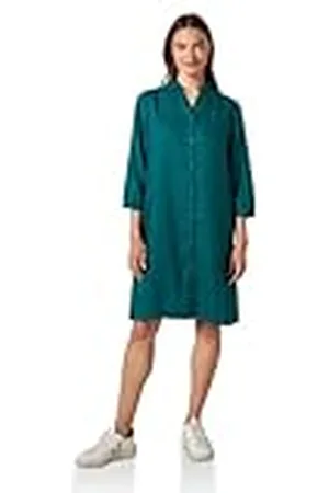 CECIL Linen_Solid Shirt Dress, , L