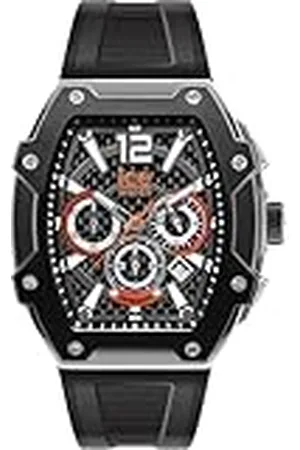 Ice-Watch ICE boliday Black silver Steel - herenhorloge met siliconen band - 024363 (Large)