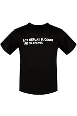 Replay Heren Regular Fit T-shirt van katoen, , XS