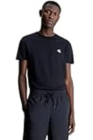 Calvin Klein Heren korte mouwen gebreide tops, , XS