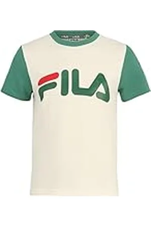 Fila Uniseks Luban Logo Tee T-shirt voor kinderen, , 98-104