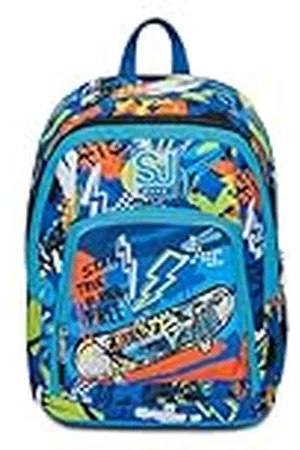 7 for all Mankind SJ Gang Advanced Schoolrugzak, , TrickyLed, dubbele rugzak met tas voor PC of tablet, bekerhouder en organizer, basisschoolrugzak, kinderrugzak, , Eén maat, Rugzak