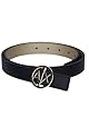 Armani Exchange Dames Bicolor, Logo Buckle Belt, , S