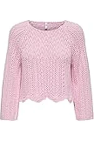 ONLY Bestseller A/S Dames ONLNOLA Life 3/4 KNT NOOS trui, Candy Pink, XXS, , XXS