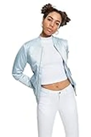 Urban classics Damesjack satijn bomber jack