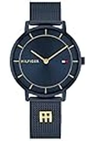 Tommy Hilfiger Analogue Quartz Watch voor dames met roestvrijstalen mesh-armband