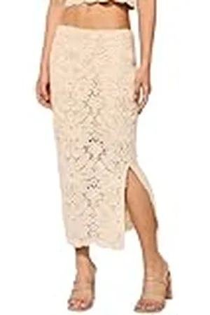 ONLY Onlalberte Mw Long Skirt WVN, , M