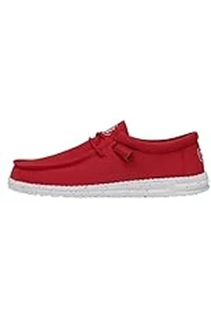 Hey dude Wally Slub Canvas Moccasin, , 38 EU, , 38 EU
