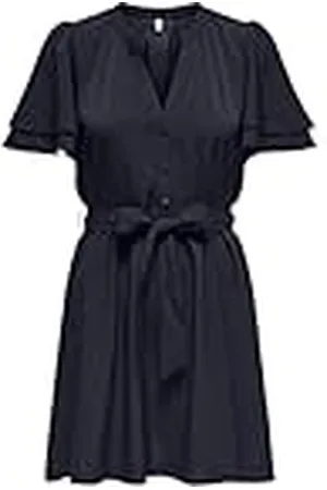 ONLY Onlnova Life Vis S/S Lenia Dress Solid, , XL