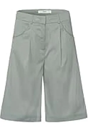 Brax BRAX Dames Style Mia B Bermuda Summer Lightness Jeans Shorts, Matcha, 29W / 32L EU, , 29W x 32L
