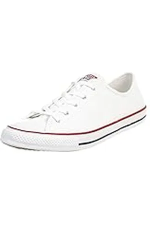 Converse Chuck Taylor All Star Dainty Ox Sneakers voor dames, wit/rood, , 40 EU