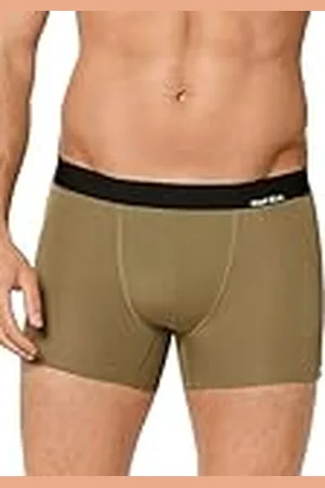 Nur Die Boxershorts voor heren, bamboe, zacht, ademend, flexibel, zonder insnijdende elastische tailleband (maat M - XXL), , L