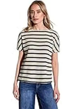 Street one Gestreept structuurshirt, , 38