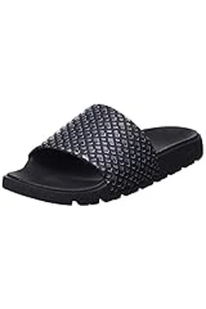 HUGO BOSS Surfley_Slid_bamo Mocassin voor heren, Zwart, 46 EU