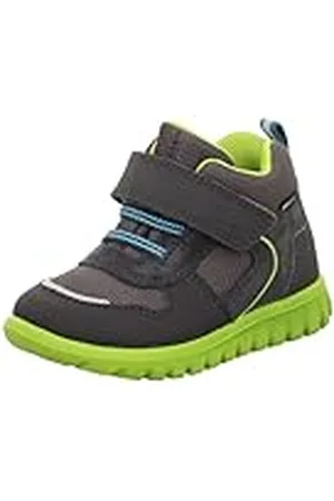Superfit Jungen SPORT7 MINI Gore-Tex Sneaker, GRAU/HELLGRÜN 2010