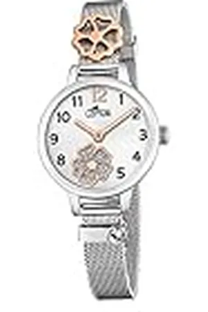 Lotus Jurk horloge 18659/3, zilver, armband