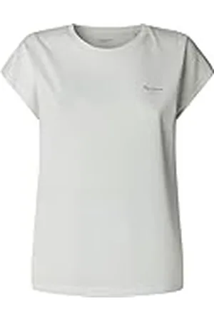 Pepe Jeans BLOOMA T-shirt voor dames, wit (wit), M, , M