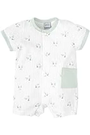 BABIDU Rompertje met korte mouwen, fantasieprint, uniseks, voor baby
