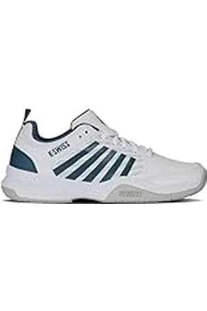 K-Swiss Court Express 2 tennisschoen voor heren, wit/stargazer/vapor blue, EU 44, , 44 EU