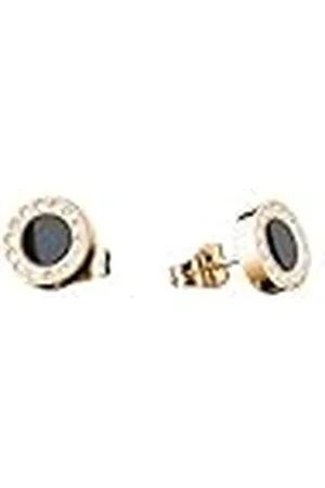 Bering Arctic Symphony Collection 707-260-05 Damesoorbellen in glanzend goud met roestvrij staal, Eén maat, Roestvrij staal, Geen edelsteen