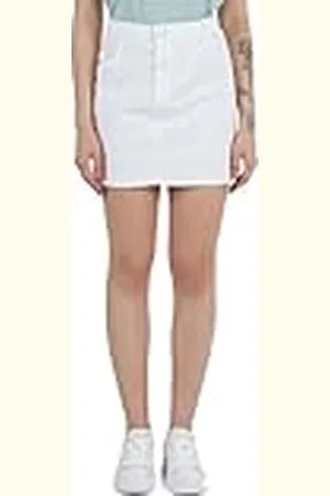 Calvin Klein CK JEANS Dames MINI DENIM ROK J20J225194, Denim (Denim Light), 27W, , 27W