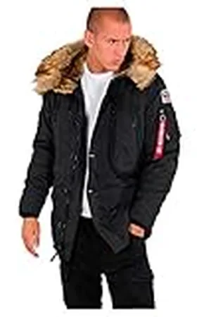Alpha Industries Polar Jacket Winterjas voor heren Black