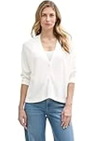 TOM TAILOR Cardigan gebreide jas voor dames, , XL