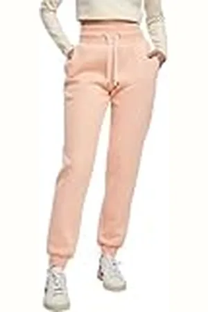 Urban classics Joggingbroek voor dames met hoge tailleband, , S