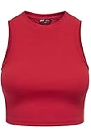 ONLY Onlvilma S/L Cropped Tank Top JRS Noos, , XL