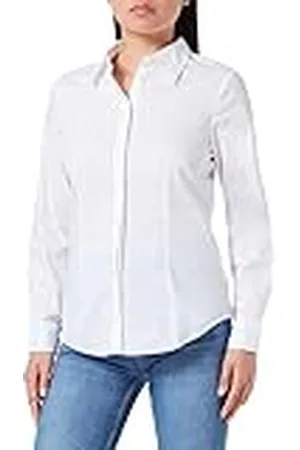 Benetton Shirt 5AWRDQ03B, wit optisch 101, XL dames, , XL