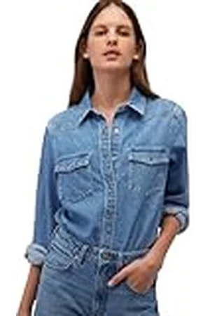 Mavi Dames Gabriella blouse, mid brushed, XL, , XL