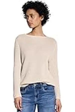 Street one Pullover met gatenpatroon, , 44