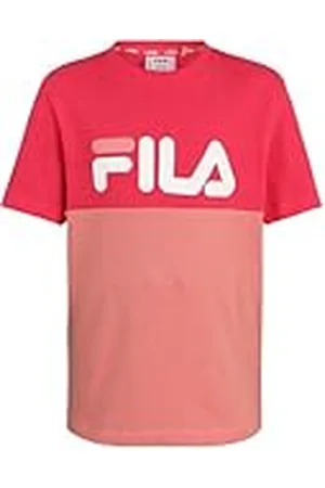 Fila Uniseks Lottum Blocked Tee T-shirt voor kinderen, , 110-116