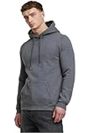 Mister Tee Capuchontrui voor heren, 80% katoen, 20% polyester, grijs gemêleerd, XXL, , XXL