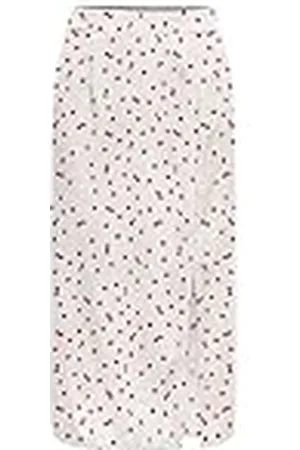 ONLY Onlnova Life Elite Lamar Slit Skirt AOP, , L