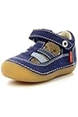 Kickers Sushy, uniseks kindersandalen, Blauw driekleurig 53, 18 EU