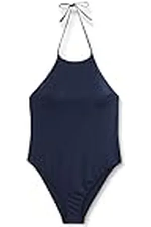 Calvin Klein Dames HIGH NECK ONE PIECE-RP Halter Badpak, , M, , M