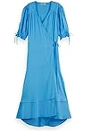 Scotch&Soda Midi wrap jurk, , 38