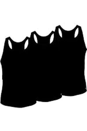 Tommy Hilfiger Heren Pack van 3 Tank Tops Katoen, , S