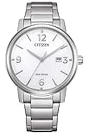 Citizen Eco-Drive Solar polshorloge met datum en Arabische cijfers in verschillende varianten, , 30 mm, armband
