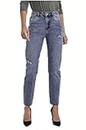 VERO MODA VMBRENDA Straight Fit Jeans met hoge taille, , 32