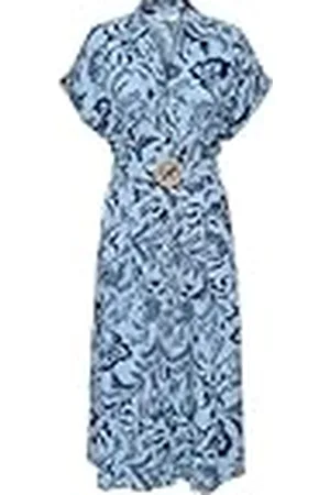 ONLY Onljakiri Linen Ss Midi Shirt Dress WVN, , XL
